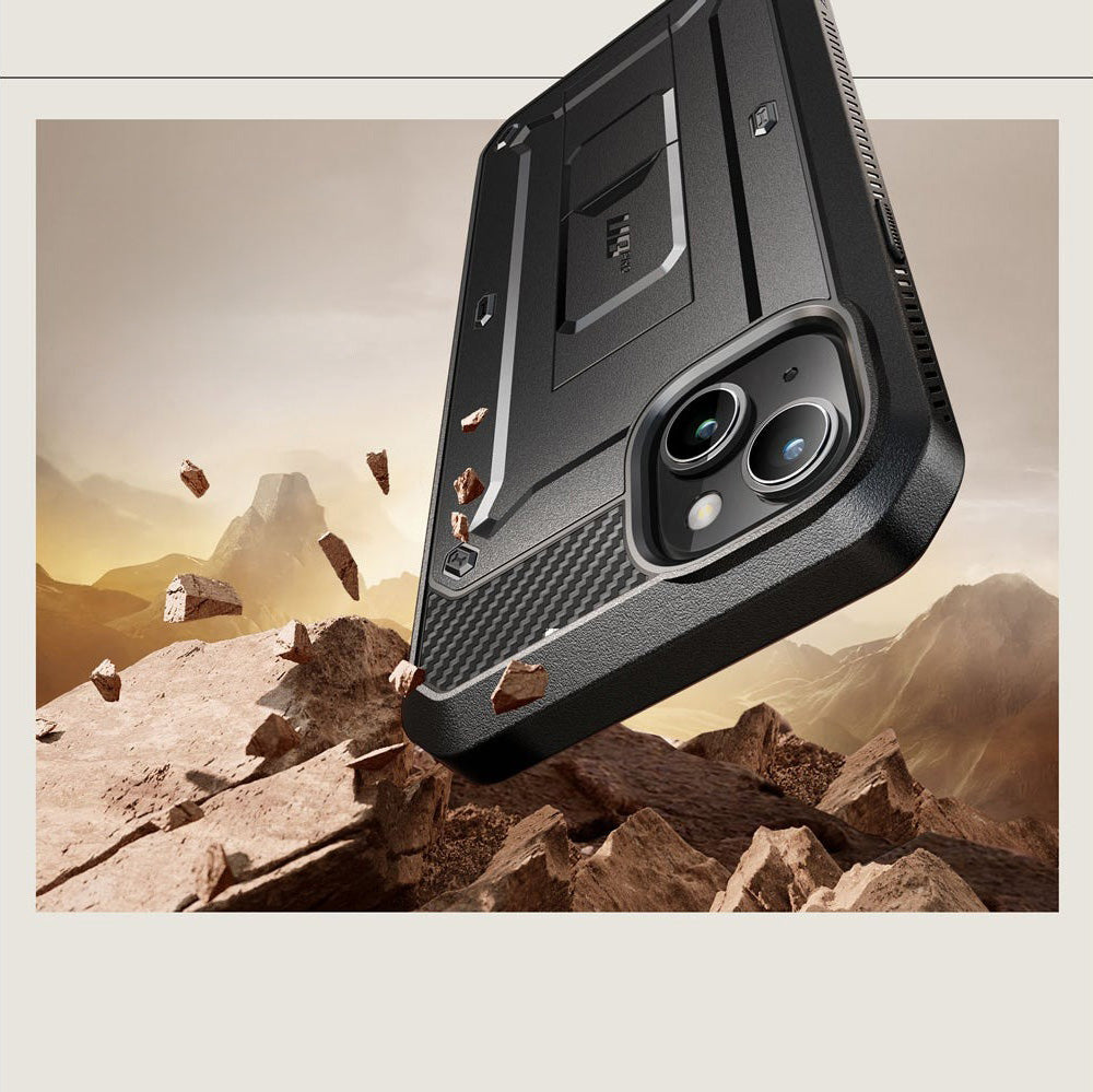 Schutzhülle Supcase UB Pro SP für iPhone 15, Schwarz