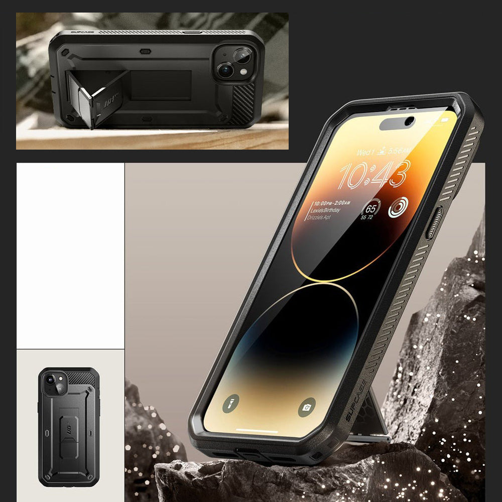 Schutzhülle Supcase UB Pro SP für iPhone 15, Schwarz