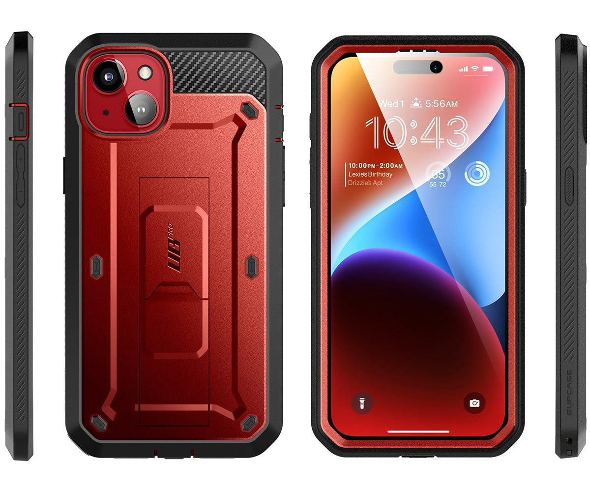 Schutzhülle für iPhone 15, Supcase UB Pro SP, Rot