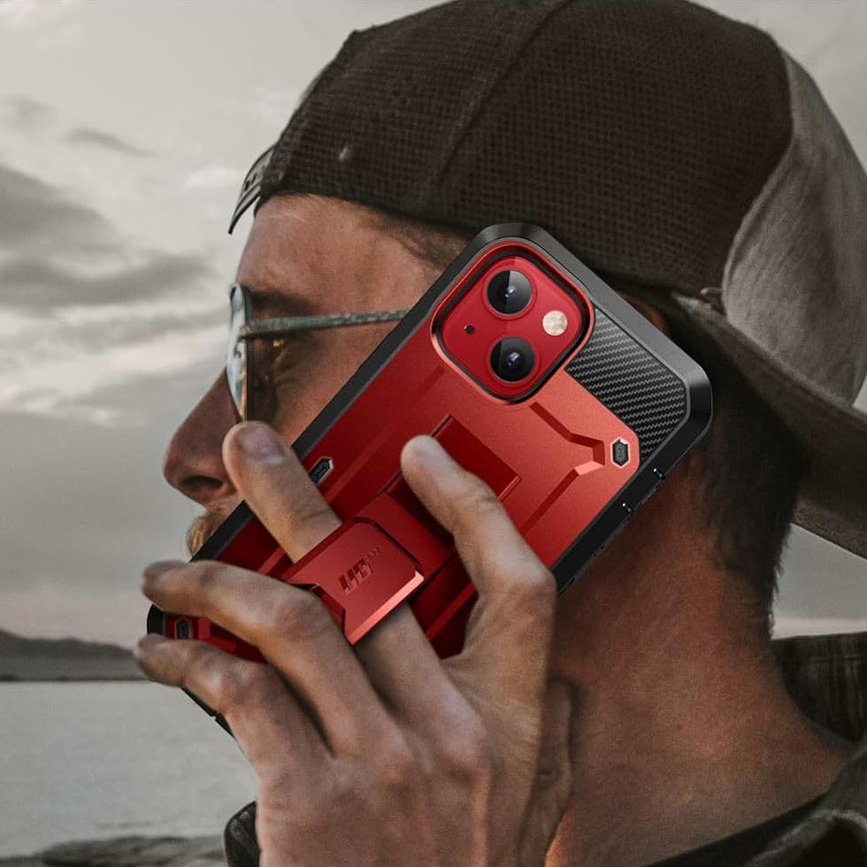 Schutzhülle für iPhone 15, Supcase UB Pro SP, Rot