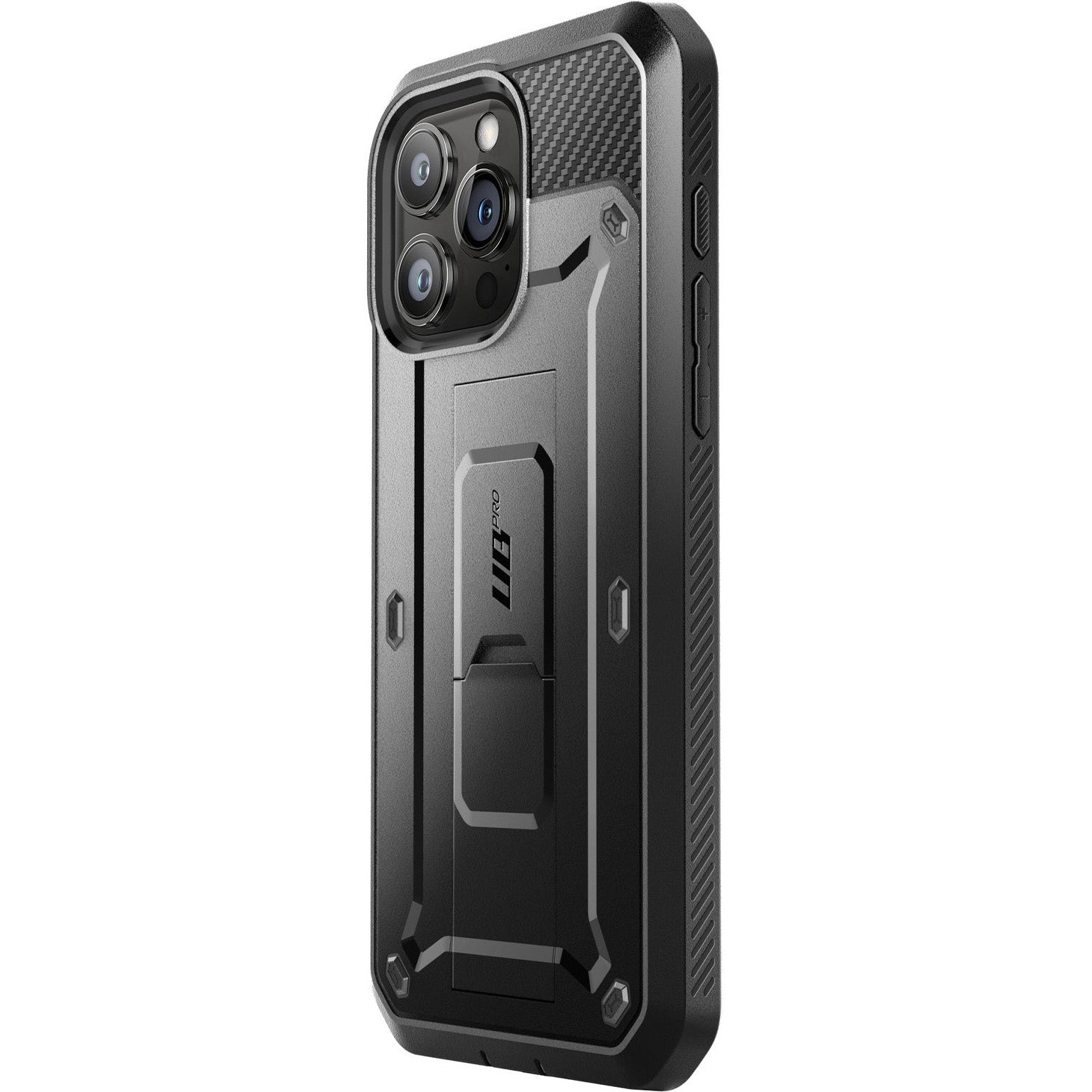 Schutzhülle Supcase UB Pro SP für iPhone 15 Pro Max, Schwarz