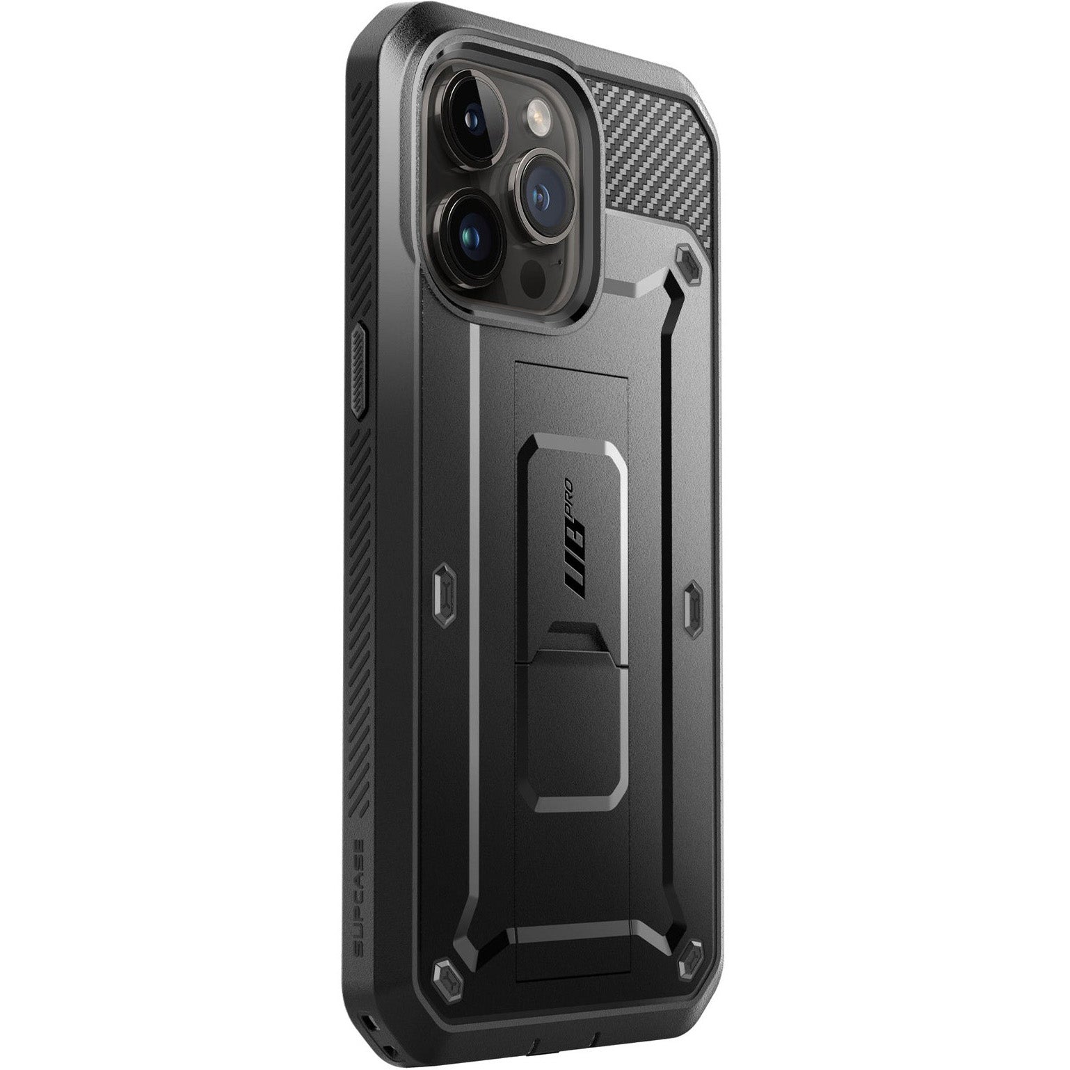 Schutzhülle Supcase UB Pro SP für iPhone 15 Pro Max, Schwarz