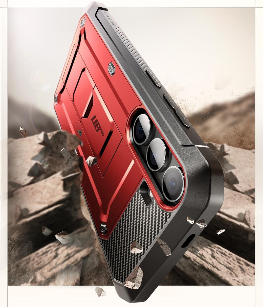 Schutzhülle für Galaxy S24, Supcase UB Pro SP+noSP, Rot
