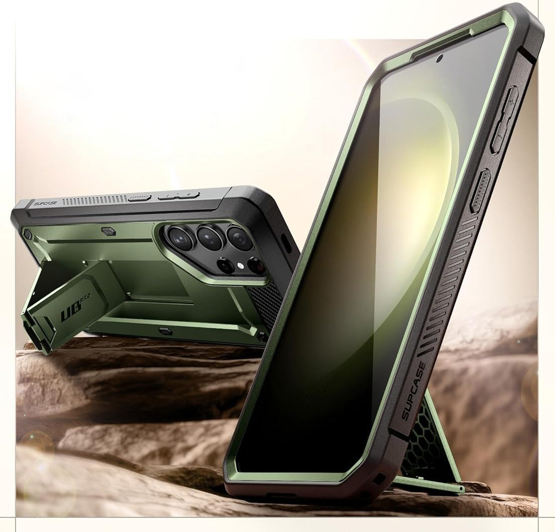 Schutzhülle für Galaxy S24 Ultra, Supcase UB Pro SP+noSP, Grün