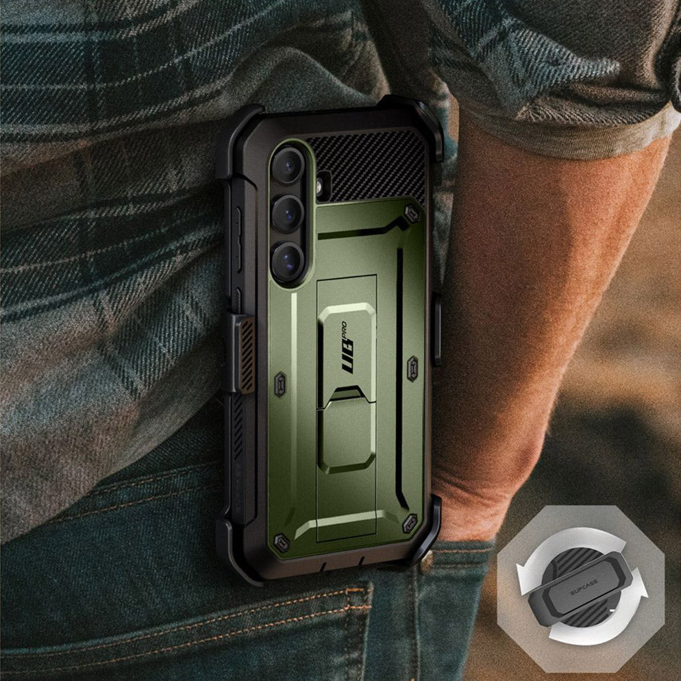 Handyhülle für Galaxy S25, Supcase UB Pro SP+noSP, Grün