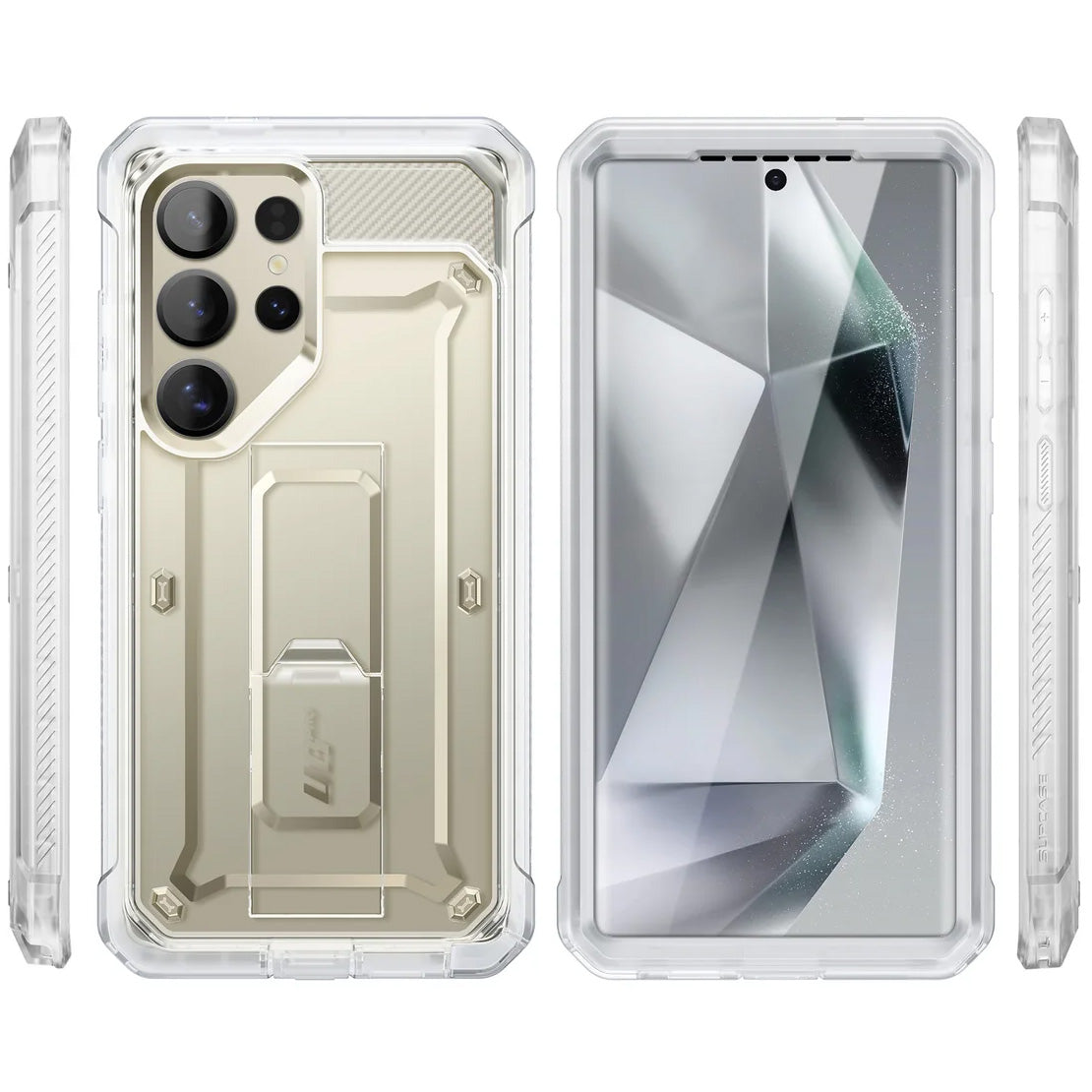 Handyhülle für Galaxy S25 Ultra, Supcase UB Pro SP+noSP, Transparent