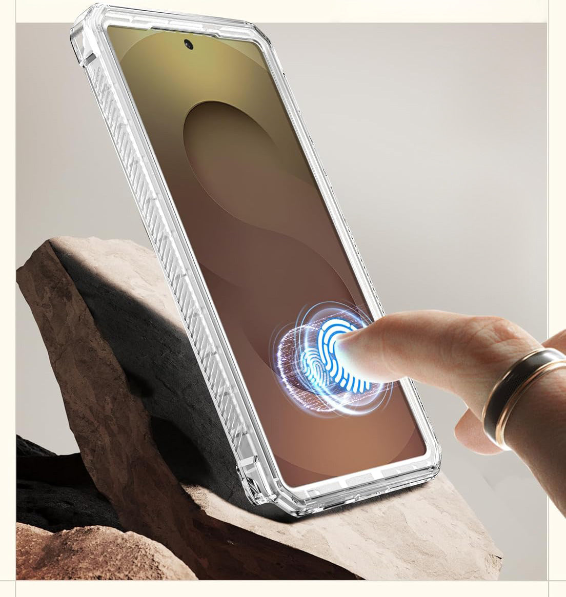 Handyhülle für Galaxy S25 Ultra, Supcase UB Pro SP+noSP, Transparent
