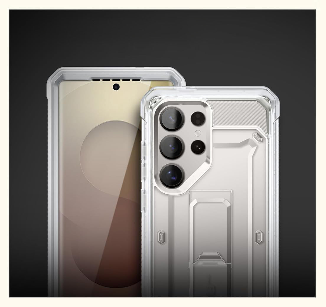 Handyhülle für Galaxy S25 Ultra, Supcase UB Pro SP+noSP, Transparent