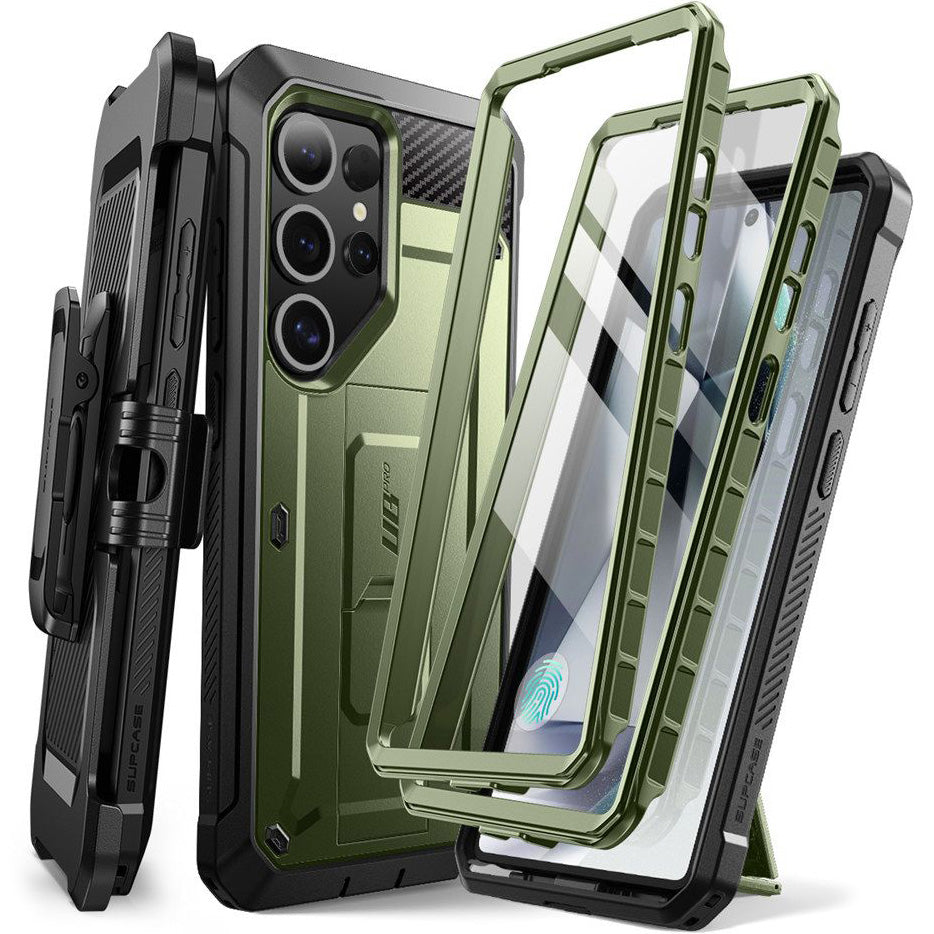 Handyhülle für Galaxy S25 Ultra, Supcase UB Pro SP+noSP, Grün