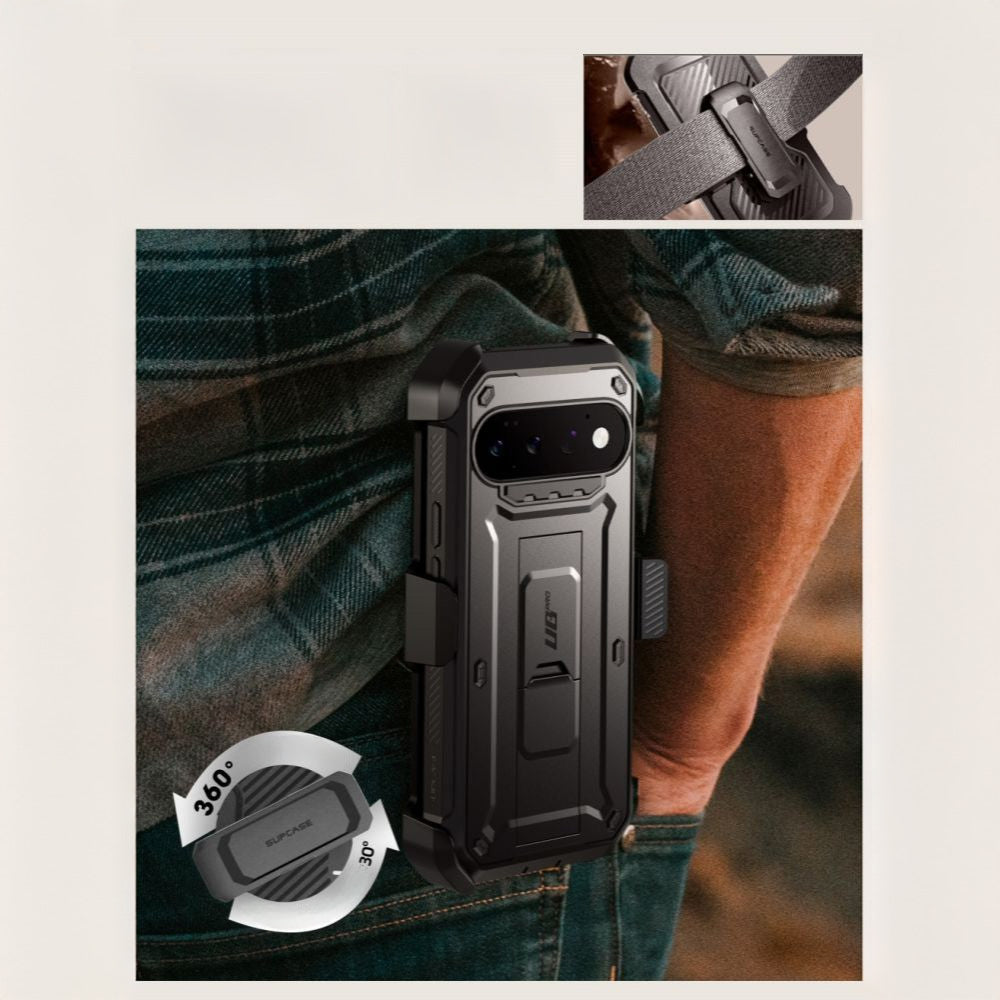 Handyhülle für Google Pixel 11 Pro, Supcase UB Pro SP, Schwarz (5/10)