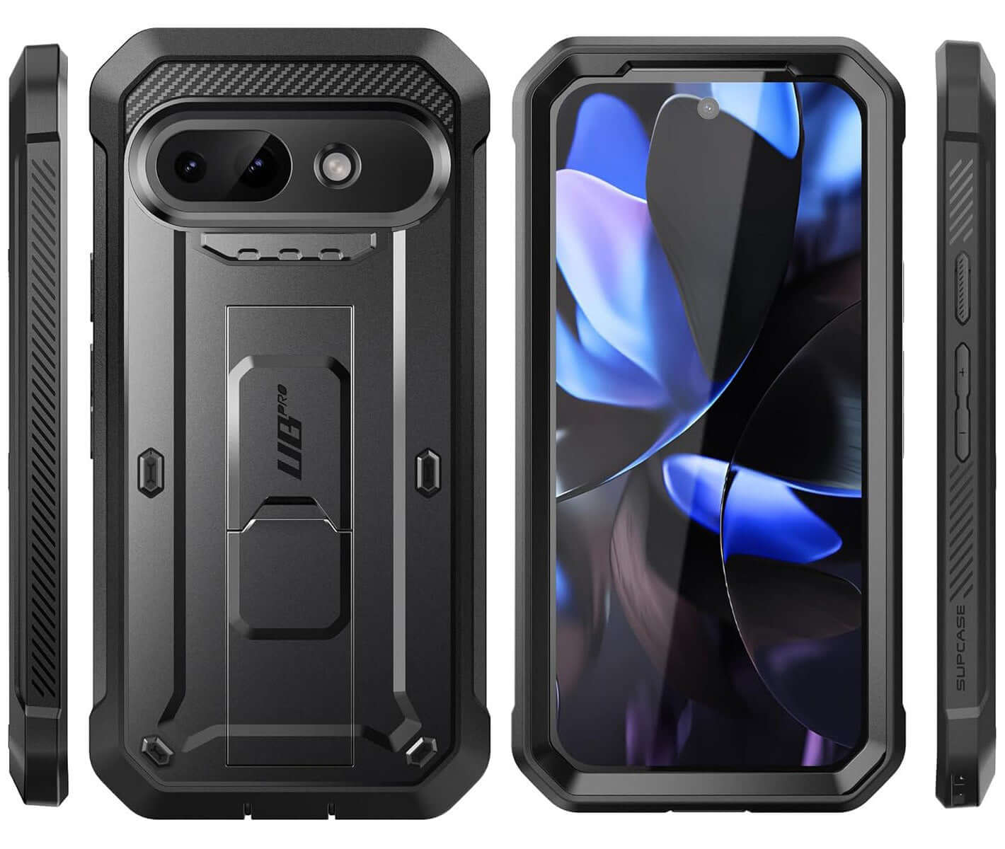 Handyhülle für Google Pixel 9a, Supcase UB Pro SP, Schwarz