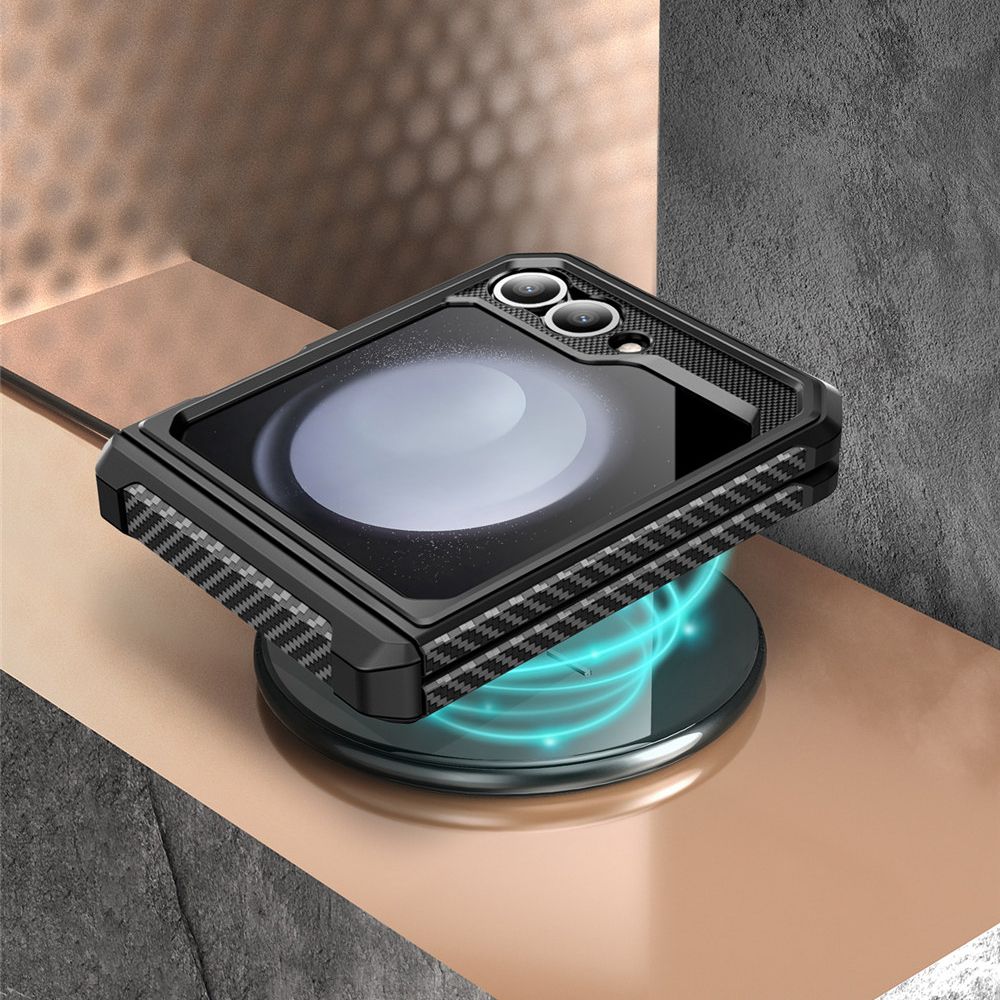 Handyhülle für Galaxy Z Flip7 FE / Z Flip6, Supcase UB Pro BackSP, Schwarz
