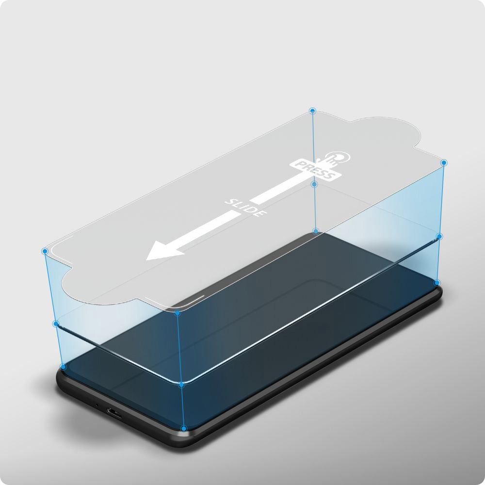 Glas für die Schutzhülle für Galaxy A15 4G / 5G / A25 5G, Spigen Glas.tR Slim 2-Pack