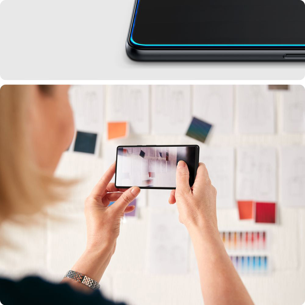 Glas für die Schutzhülle für Galaxy A15 4G / 5G / A25 5G, Spigen Glas.tR Slim 2-Pack