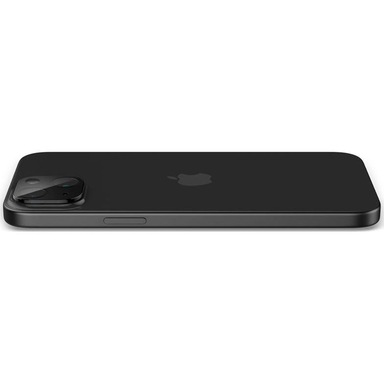 Glas für die Kamera Spigen Glas.tR Optik 2-Pack für iPhone 15 / 15 Plus / 14 / 14 Plus, Schwarz