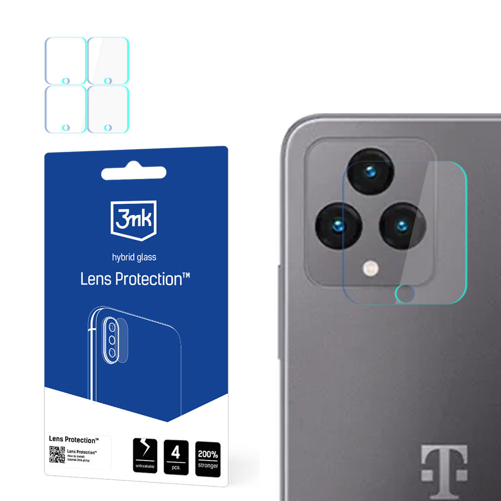 Objektivschutz 3mk Lens Protection für T-Mobile T Phone 5G 2023, 4 Sätze