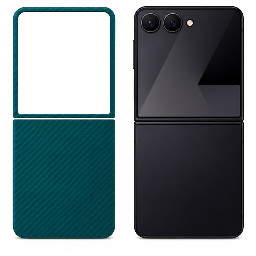 Handyhülle für Samsung Galaxy Z Flip7, Tactical MagForce Aramid, Blau