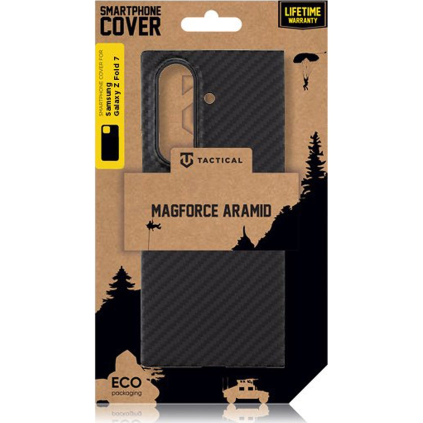Handyhülle für Samsung Galaxy Z Fold7, Tactical MagForce Aramid, Schwarz