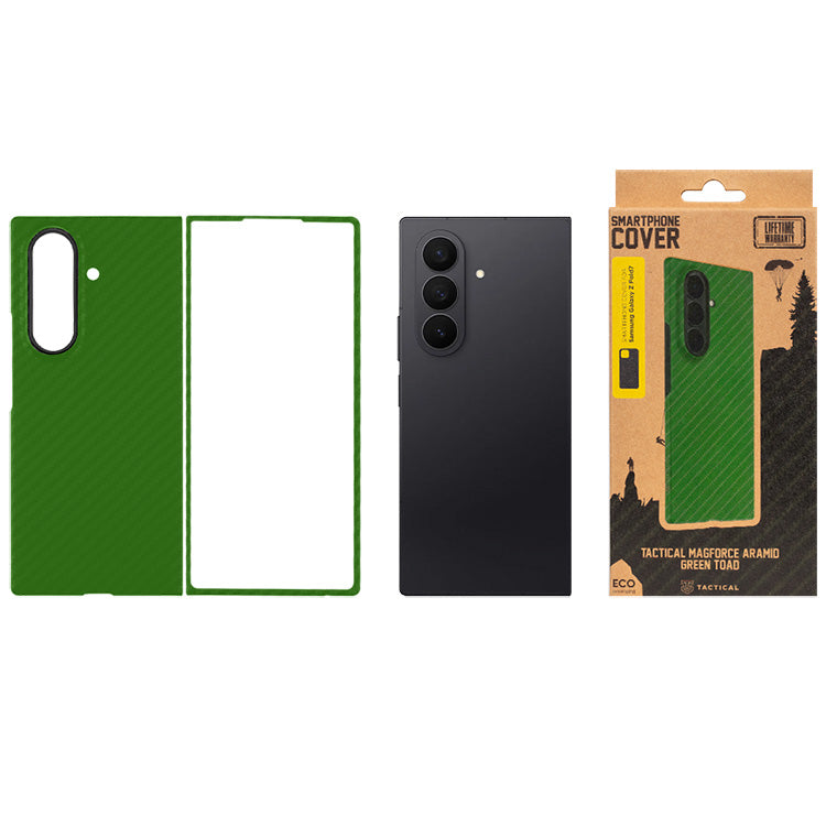 Handyhülle für Samsung Galaxy Z Fold7, Tactical MagForce Aramid, Grün