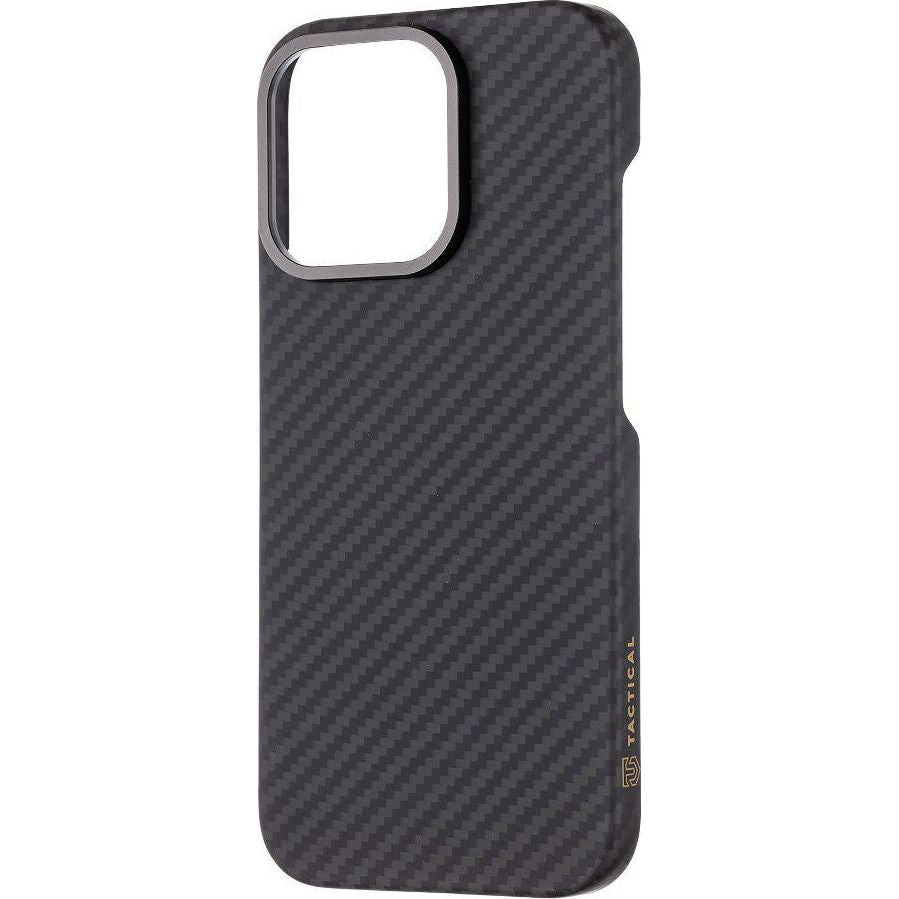 Handyhülle für iPhone 16 Pro mit MagSafe, Tactical MagForce Aramid, Schwarz