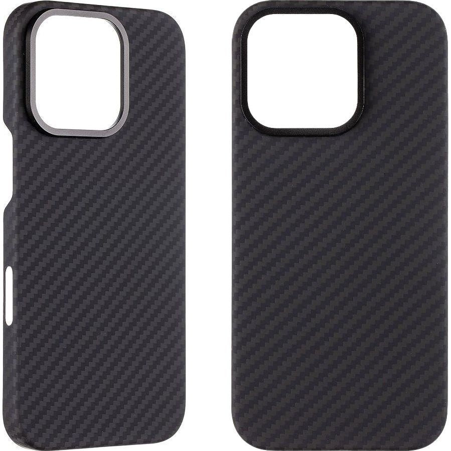 Handyhülle für iPhone 16 Pro mit MagSafe, Tactical MagForce Aramid, Schwarz