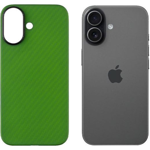 Handyhülle für iPhone 17, Tactical MagForce Aramid, Grün