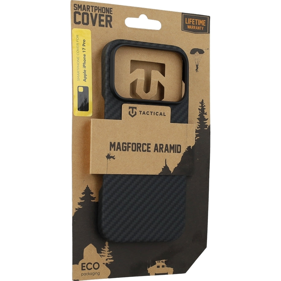 Handyhülle für iPhone 17 Pro, Tactical MagForce Aramid, Schwarz