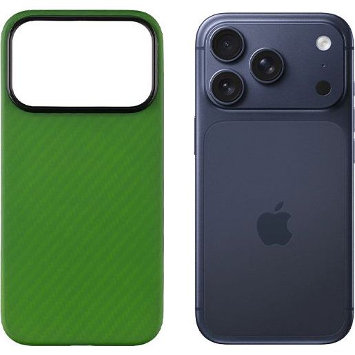 Handyhülle für iPhone 17 Pro, Tactical MagForce Aramid, Grün