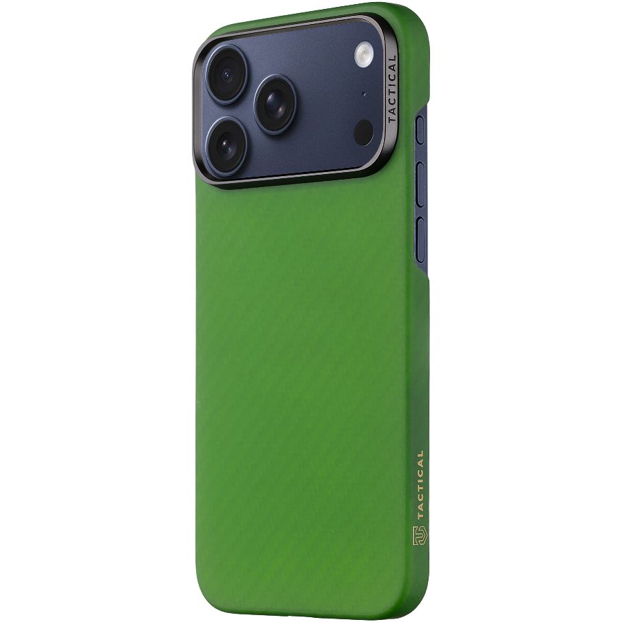 Handyhülle für iPhone 17 Pro Max, Tactical MagForce Aramid, Grün