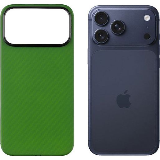 Handyhülle für iPhone 17 Pro Max, Tactical MagForce Aramid, Grün