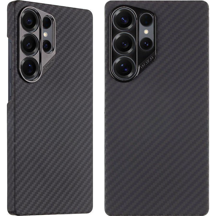 Handyhülle für Galaxy S25 Ultra mit MagSafe, Tactical MagForce Aramid, Schwarz