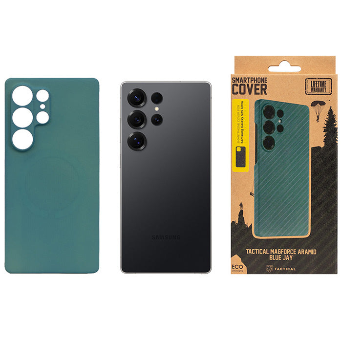Handyhülle für Galaxy S25 Ultra mit MagSafe, Tactical MagForce Aramid, Blau