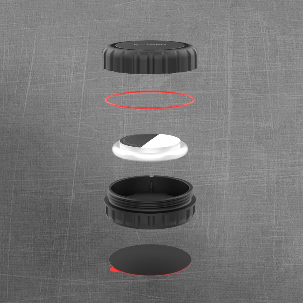 Schutzhülle für Apple AirTag Tech-Protect 3M Pouch, Schwarz
