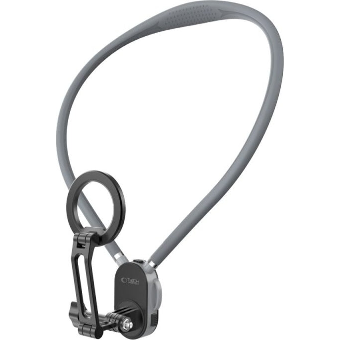 Nackenhalterung für Telefon für MagSafe, Tech-Protect AC200 Magnetic Neck Holder, Grau