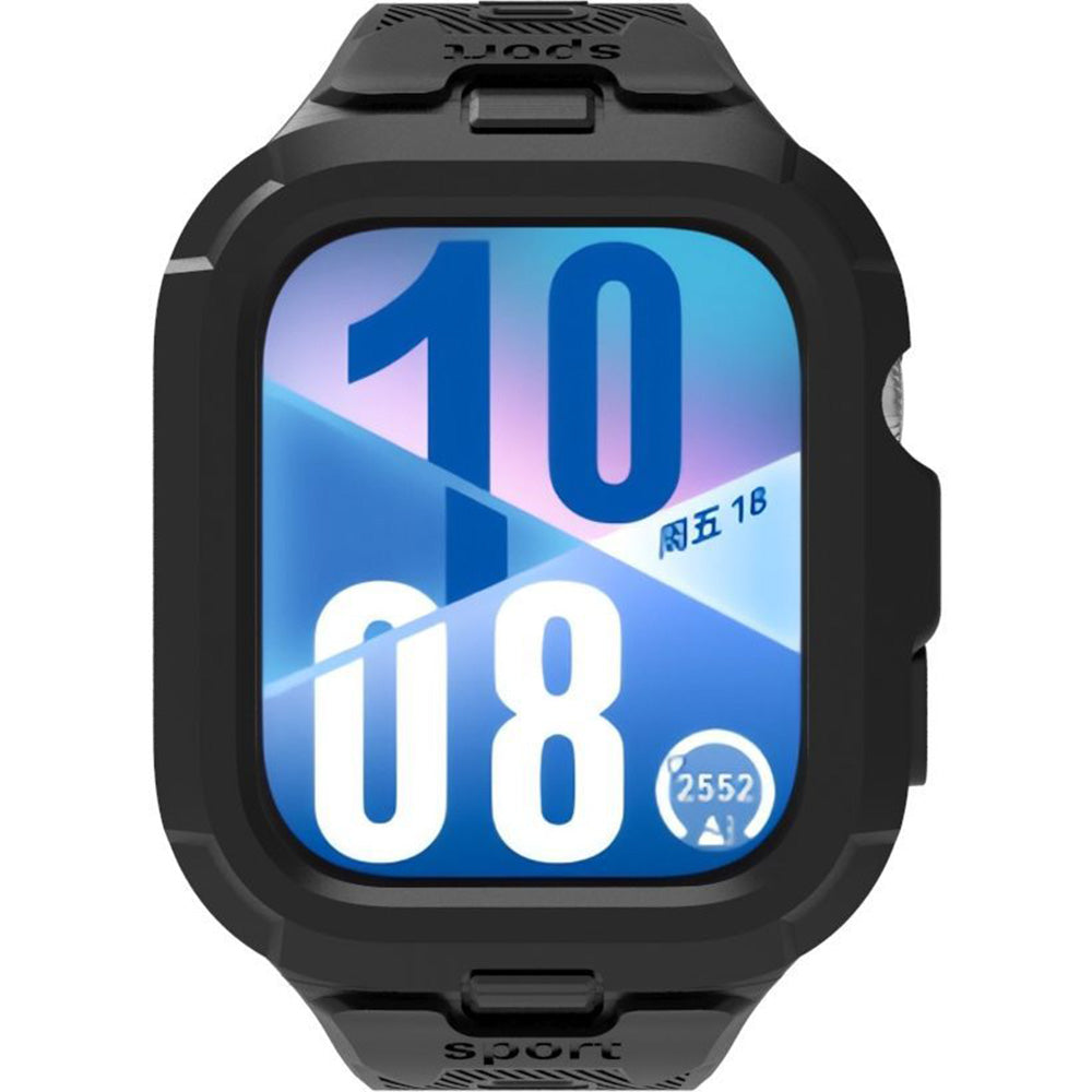 Hülle mit Armband für Huawei Watch Fit 4 Pro / Fit 4 / Fit 3, Tech-Protect Armour, Schwarz
