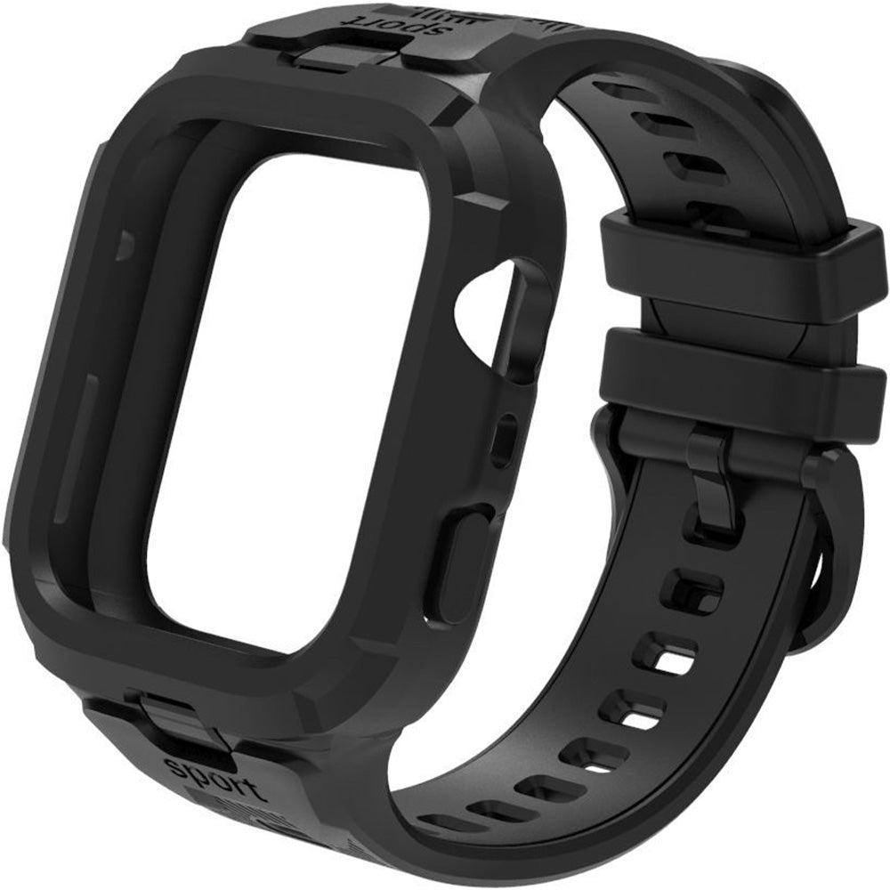 Hülle mit Armband für Huawei Watch Fit 4 Pro / Fit 4 / Fit 3, Tech-Protect Armour, Schwarz