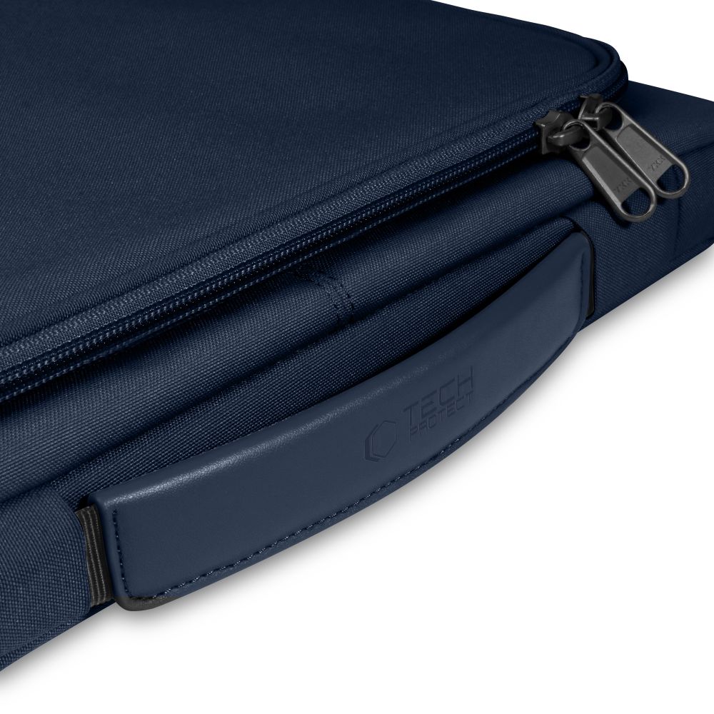Tasche für 13" / 14" Laptop, Tech-Protect Basic Bag, Dunkelblau
