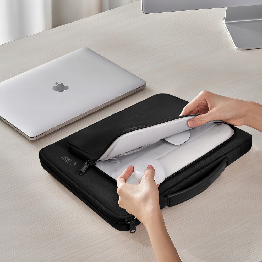 Tasche für 15" / 16" Laptop, Tech-Protect Basic Bag, Schwarz