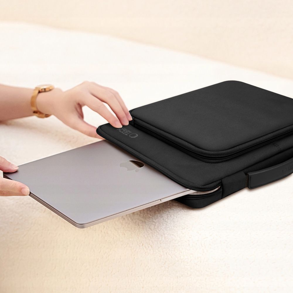 Tasche für 15" / 16" Laptop, Tech-Protect Basic Bag, Schwarz