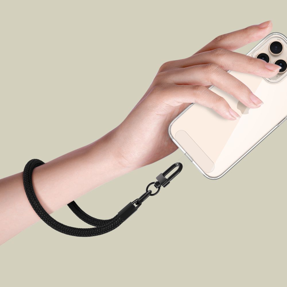 Tech-Protect C3S Rope Wrist Strap, Schwarz