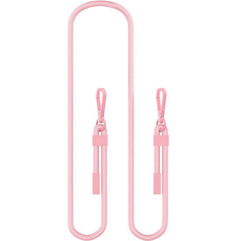 Handy-Lanyard für das Handgelenk / den Arm, Tech-Protect C5SE Rope Crossbody Strap, Rosa