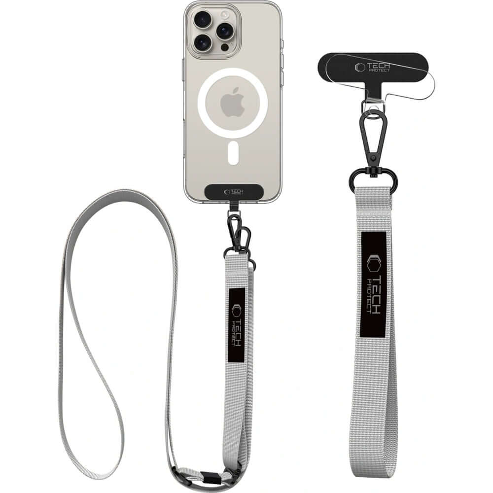 Tech-Protect C6S Rope Wrist Strap, Grau