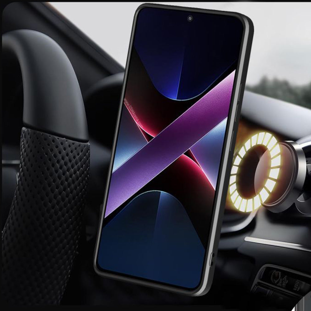 Handyhülle mit Ring für Xiaomi Redmi 15 4G / 5G, Tech-Protect Camshield Pro, Schwarz