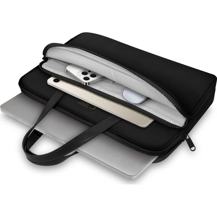 Tasche für 13" / 14" Laptop, Tech-Protect Carrying Bag, Schwarz