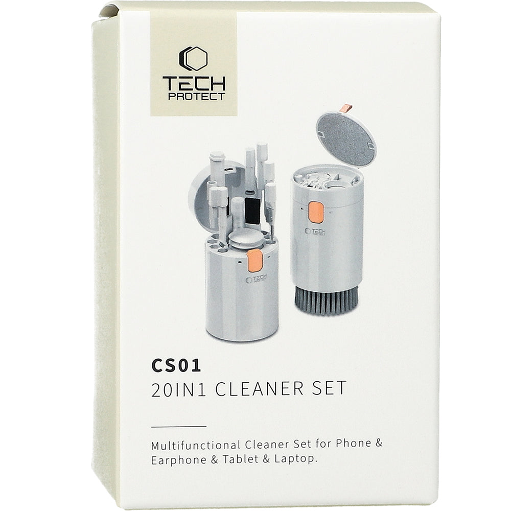 Elektronik-Reinigungsset 20in1 Tech-Protect CS01, Weiß