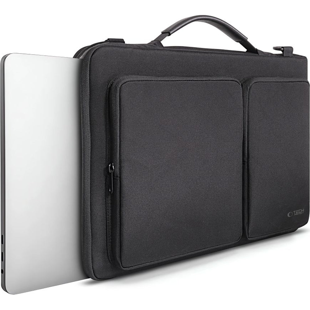 Umhängetasche für 15-16“ Laptop, Tech-Protect Defender Bag, Schwarz