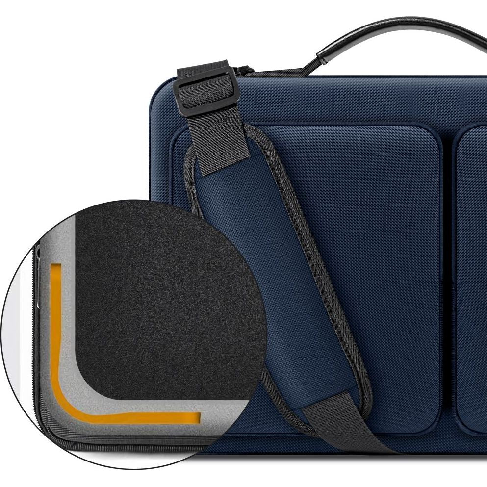 Umhängetasche für 15-16“ Laptop, Tech-Protect Defender Bag, Dunkelblau
