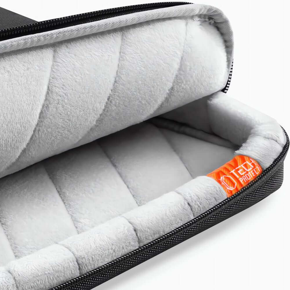 Umhängetasche für 17“ Laptop, Tech-Protect Defender Bag, Schwarz
