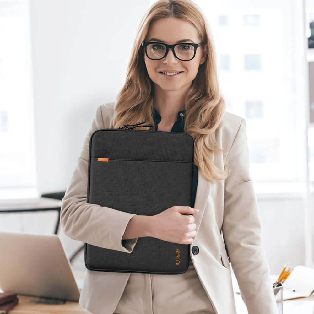 Universal Laptoptasche bis zu 11"-13", Tech-Protect Defender, Schwarz
