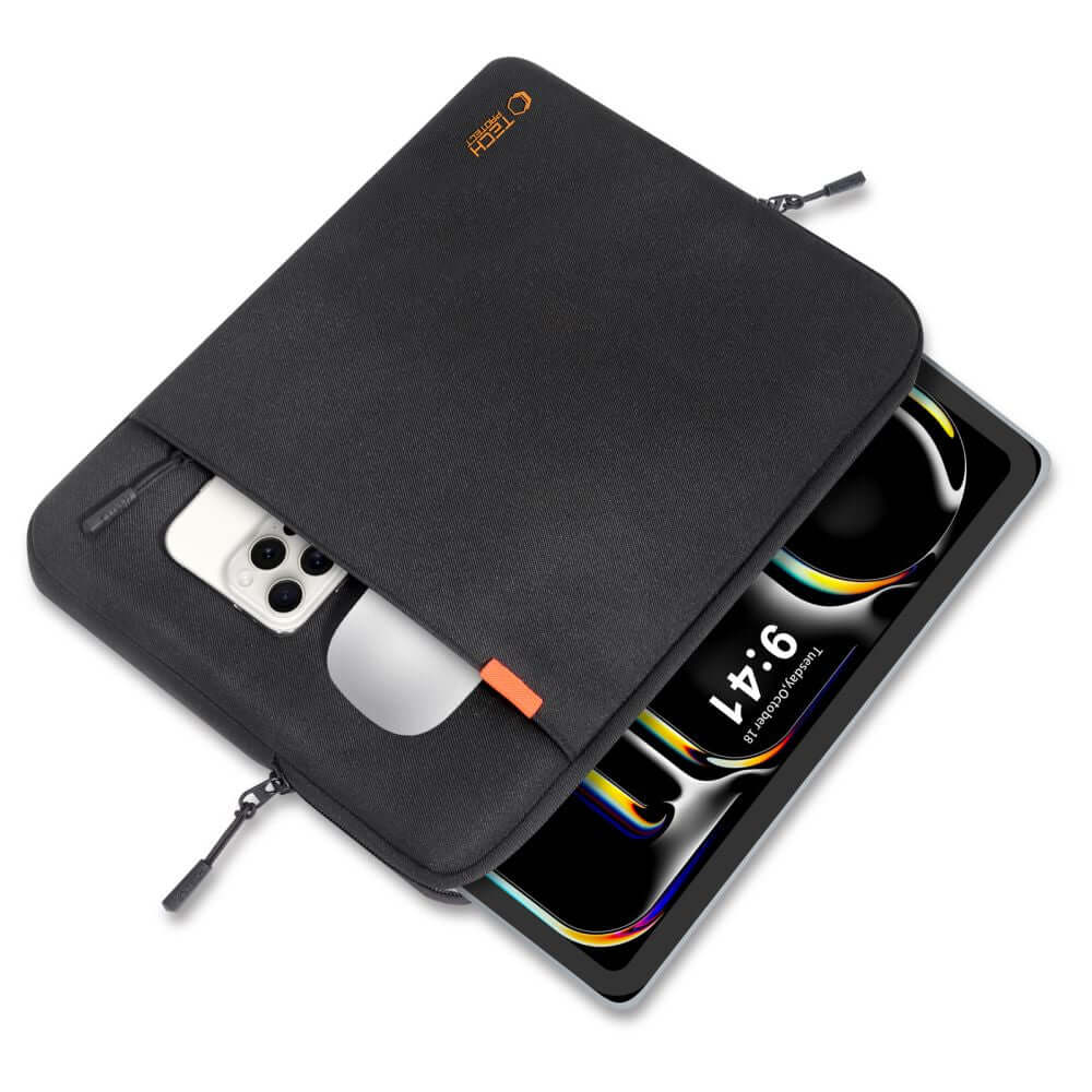 Universal Laptoptasche bis zu 11"-13", Tech-Protect Defender, Schwarz